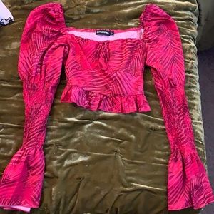 PLL Long sleeve pink Top